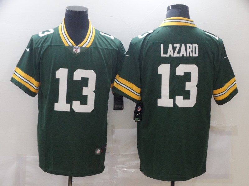 Men's Green Bay Packers Allen Lazard #13 Green Jersey
